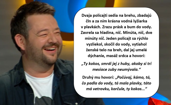 Inkognito - Vtip - Policajt zachranca